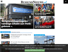 Tablet Screenshot of bussumsnieuws.nl